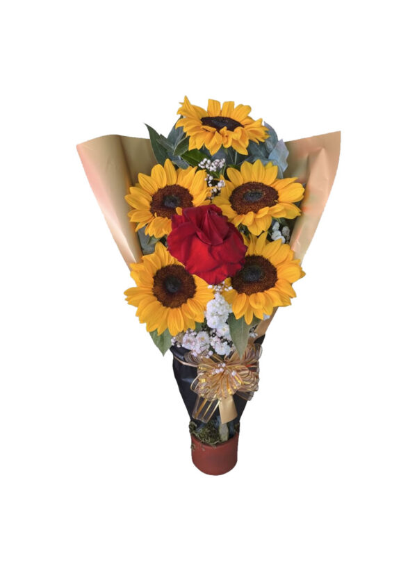 Ramo Girasoles de Amor